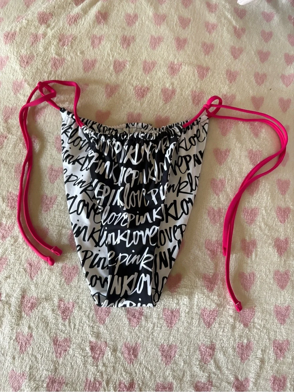 Pink Victoria’s Secret itsy swim bottom